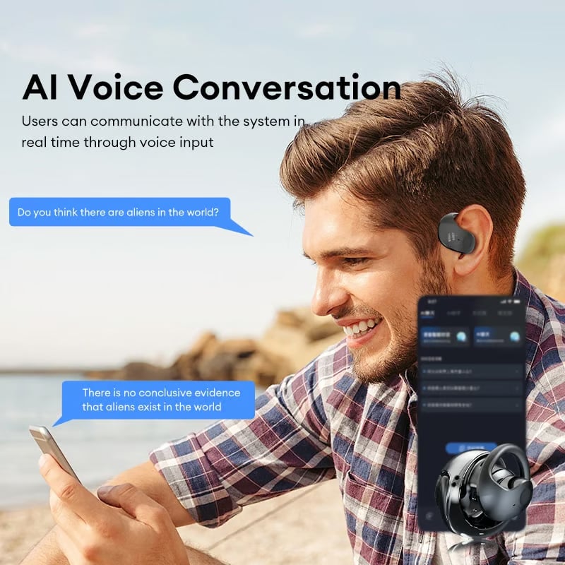 đLAST DAY SALE 60% OFFâ°AI Translation T26 Pro MAX Wireless Bluetooth Translation Earbuds