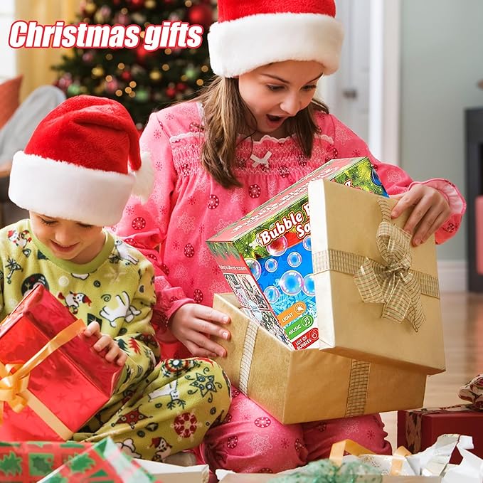 🎅🎁 Santa Claus Bubble Machine – Funny Farting Santa Toy with Lights, Music & Bubbles | A Must-Have Christmas Hit for Kids’ Holiday Fun! 🎅