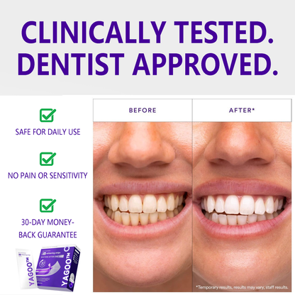 🦷Yagoo™ V36 Whitening Strips – Professional Teeth Whitening at Home(UPGRADED VERSION)