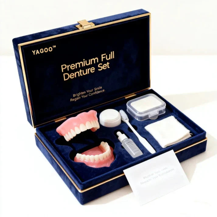 Ends Today: 70% OFF! ⏰Yagoo™ Medical Full Denture with Strong Suctiond🦷Obtain American Dental Association (ADA) Certification