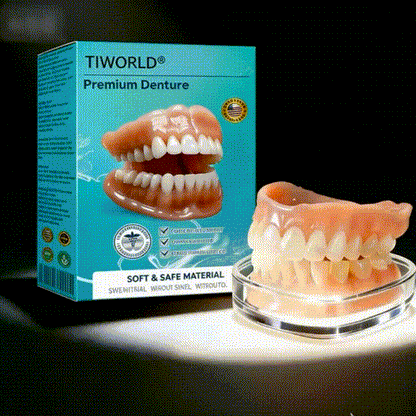 🌎Ends Today: 70% OFF!⏰Tiworld® Premium Denture🍀AdaptableFit Functional Dentures🦷Obtain American Dental Association (ADA) Certification