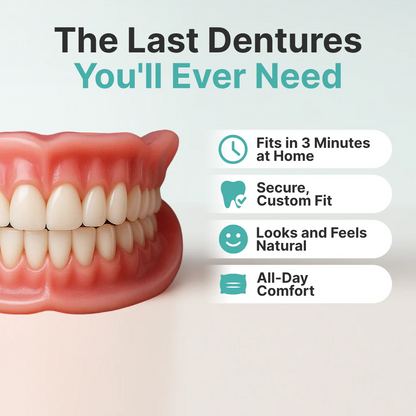 🌎Ends Today: 70% OFF! ⏰Yagoo™ Medical Full Denture with Strong Suctiond🦷Obtain American Dental Association (ADA) Certification